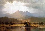 Sanford Robinson Gifford A Passing Storm in the Adirondacks painting